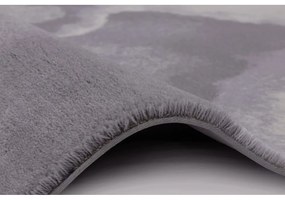 Covor gri din lână 133x180 cm Cirrus – Agnella