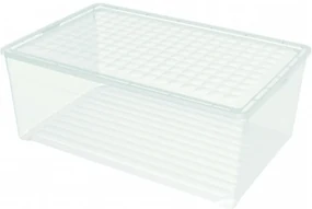 Curver Cutie de depozitare Textile 45 l,transparentă