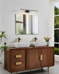 Eglo 901848-LED Lampă pentru oglindă de baie CONETTILLA, LED 10 W, 230 V, 60 cm, IP44, negru