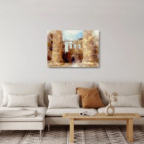 Tablou pe sticlă - Erechtheion, Atena, Grecia (70x50 cm)