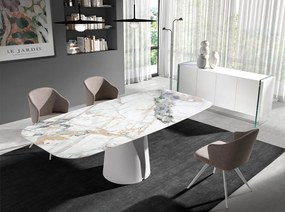 Masa deosebita design LUX Oval Barrel 240cm