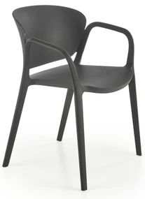 Scaun de grădină Karma K491 (negru). 1118273