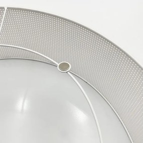 Plafonieră SIRJA PLISADO 4xE27/15W/230V Ø 45 cm albă