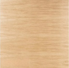 OFERTA Masă de dining neagră cu blat în decor stejar PURO 60x60 Calitatea II