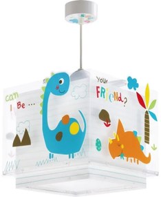 Dalber D-73452 - Lustră copii DINOS 1xE27/60W/230V