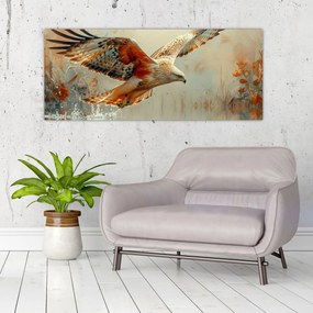 Tablou - Pasăre de pradă (120x50 cm)