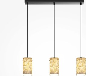 Lustra, Pendul Maris din metal auriu si scoica Capiz