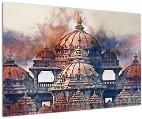 Tablou - Akshardham, New Delhi, India (90x60 cm)