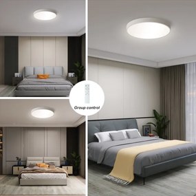 Brilagi-LED Corp de iluminat dimabil POOL SMART LED/48W/230V, 40 cm, Wi‑Fi Tuya + telecomandă, alb