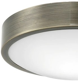 Plafonieră JONAS 2xE27/60W/230V diametru 36 cm patină