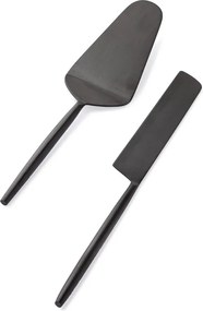 Set pentru servirea tortului 2 buc. din oțel inoxidabil Bronte – Bizzotto