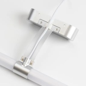 Brilagi TUBEO Iluminare LED pentru oglindă de baie, 8 W, 230 V, 60 cm, IP44, argintiu