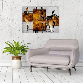 Tablou - Motiv cultura africană (70x50 cm)