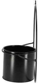 Suport de perete pentru ghiveci Esschert Design Planter, negru