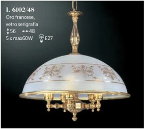 Lustra, Pendul clasic design italian realizat manual 6102
