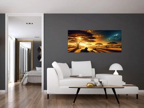 Tablou - Lei odihnindu-se (120x50 cm)