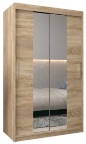 Dulap de haine 120 cm Toki 1 (stejar sonoma + stejar sonoma). 1064900