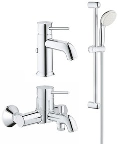 Set complet baterii baie 3 in1 Grohe Classic marimea S (23782000 ,23787000,27853001)