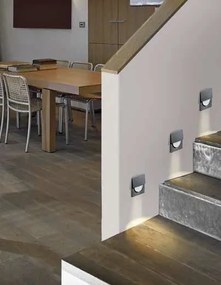 Spot LED incastrabil ambiental SANE FI 40 negru