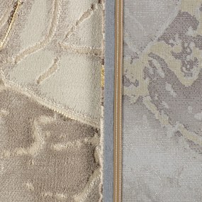 Covor Modern Living , Dormitor Dreptunghiular Marmara T156A Bej Gold (Alege dimensiunea: 80 x 150)