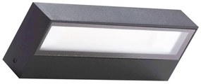 Aplica LED de exterior ambientala IP54 COSEL gri inchis