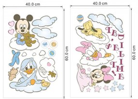 Sticker perete It is Bed Time Disney 120 x 75 cm