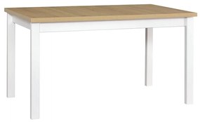 Masă extensibilă Luca 80 x 140+180 II (Stejar grandson L) (Alb). 1059245