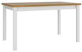 Masă extensibilă Luca 80 x 140+180 II (Stejar grandson L) (Alb). 1059245