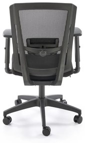Scaun de birou Paredes negru H107 cm