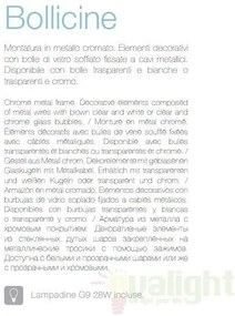 Lustra moderna diametru 50cm Bollicine SP14 093024