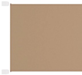 Copertină verticală, gri taupe, 100x1000 cm, țesătură oxford