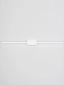 Aplica LED pentru oglinda / tablou AZURE alba L-120,5cm
