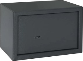 vidaXL Seif cu blocare Gri închis 31 x 20 x 20 cm Oțel