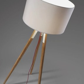 Lampadar Kave Home Uzagi, alb