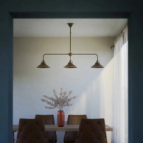 Lustra stil industrial din alama personalizabila Alice