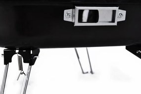 Grătar portabil de cărbune BBQ - roz