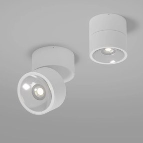 Spot LED rotativ pentru exterior IP54 Spin alb