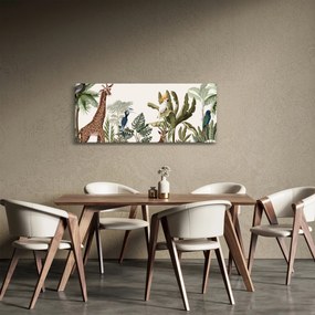 Tablou - Locuitorii africii (120x50 cm)