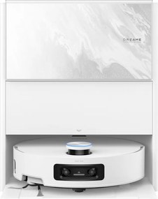 Aspirator robot Dreame Aqua 10 Ultra Track RLR81CE-WH, 25.000 Pa, 200 min, 3,5/4 l, Curatare uscata/umeda, Camere AI, VersaLift DToF, Curatare automata a mopului la 100°C, Alb