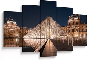 Tablou - Louvre noaptea (150x105 cm)