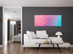 Tablou cu textură colorată (120x50 cm)
