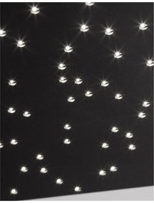 Plafoniera LED dimabila design cer înstelat CIELO negru NVL-9180382
