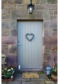 Covoraș de intrare din fibre de nucă de cocos 40x60 cm Watercolour Leaves – Artsy Doormats