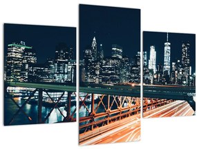 Tablou - Oraș de noapte (90x60 cm)