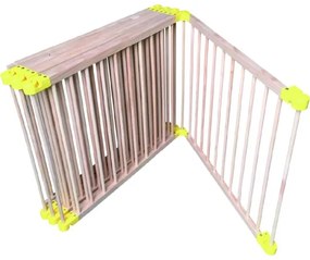 2Kids Toys - Tarc de joacă din lemn pentru copii XXL, 210 x 210 cm, bej