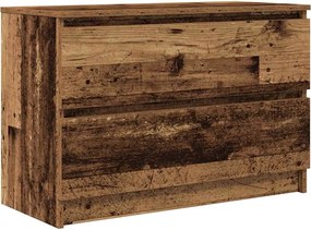 vidaXL Dulap TV Lemn vechi 80x35x54 cm Lemn prelucrat