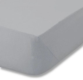 Cearceaf gri din flanelă cu elastic 150x200 cm Brushed – Catherine Lansfield