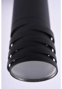 Spot aplicat tavan/plafon design modern Locus Top negru ZZ AZ3126