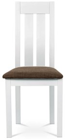 Scaun sufragerie Joleen-2602 WT (alb + maro). 1120634