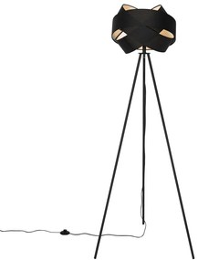 Lampa de podea modernă neagră - Cloth